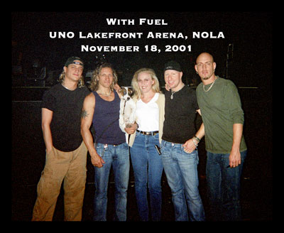 With Fuel UNO Lakefront Arena, NOLA Nov 18, 2001