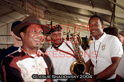 #28 – Kermit Ruffins, Henri Smith, Philip Manuel New Orleans Jazz Fest – WWOZ Tent Friday, April 26, 1996