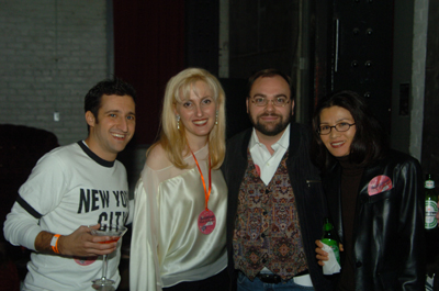 With Jason and Yoko Sanchez, and friend