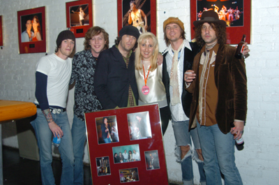 With Will Hoge and band with Portrait #33 after their great 45 minute set