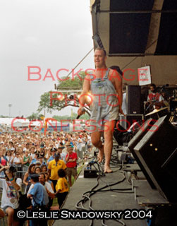 #8 – Fred Le Blanc – Cowboy Mouth New Orleans Jazz Fest – Fox 8/ Polaroid Stage  Sunday, April 26, 1998