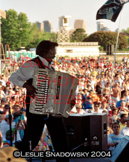 #26 – Buckwheat Zydeco New Orleans Jazz Fest – Louisiana Heritage Stage Saturday, April 26, 2003